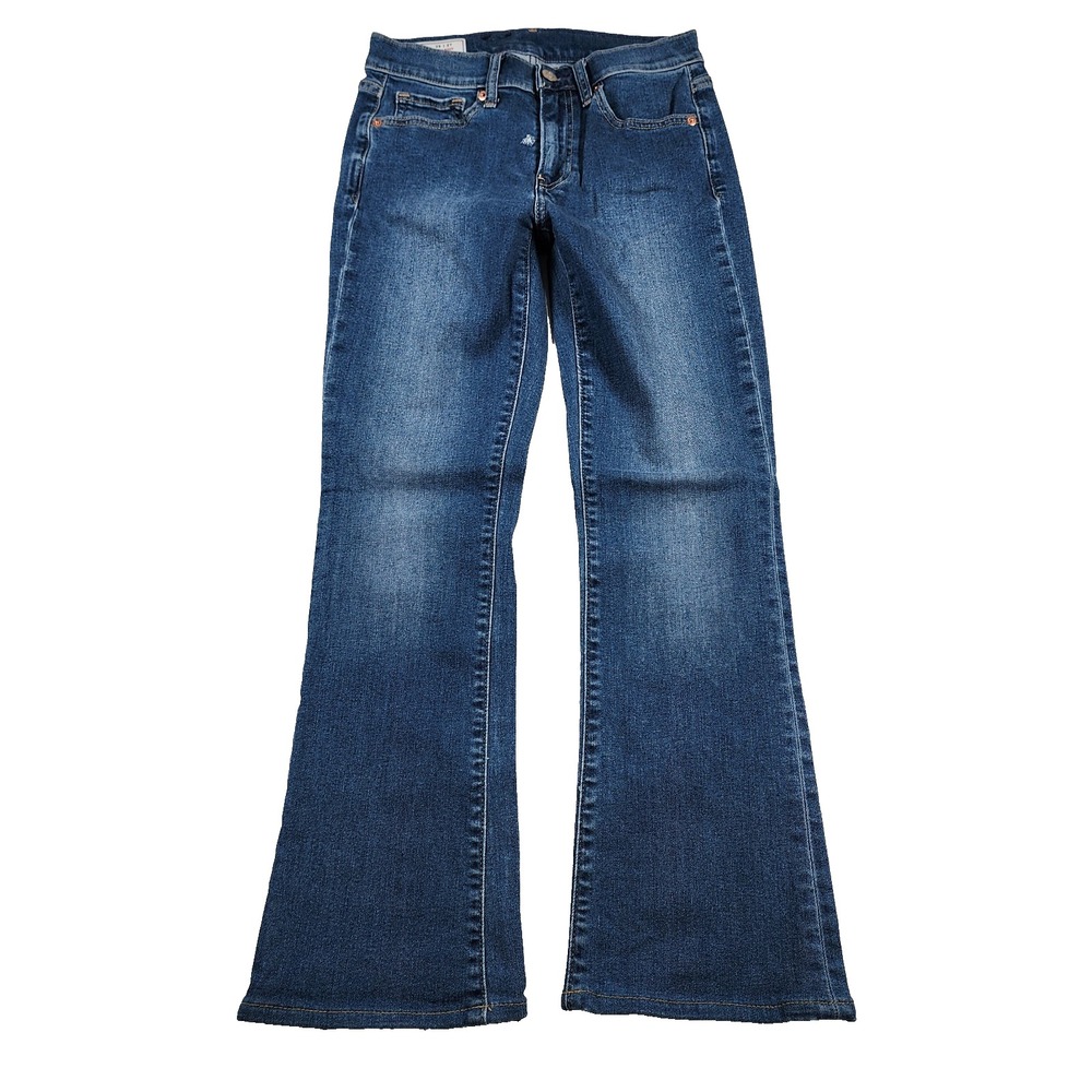 Gap Denim Jeans Womens 26 / 2 R Baby Boot Mid Rise Denim Flared Y2K Indie Sleaze